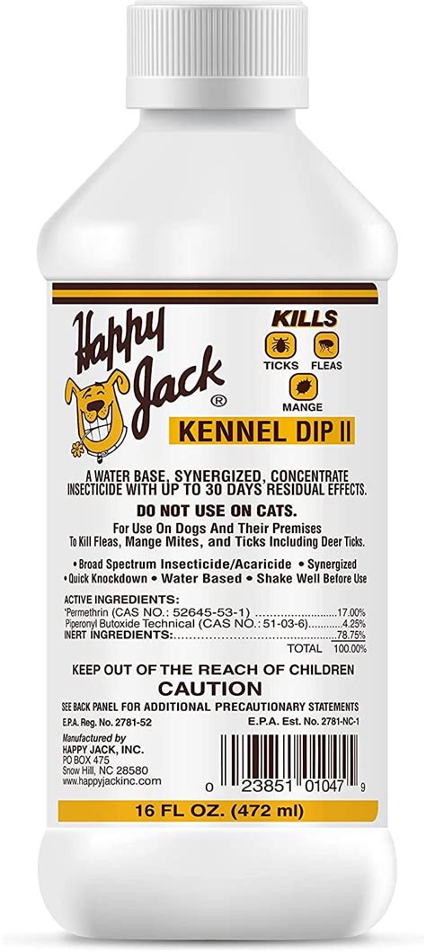 how to use happy jack kennel dip 2